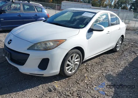 2012 Mazda Mazda3 I Touring from USA, damaged, VIN JM1BL1V76C1672056